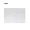 Staples A4 Transparent PVC Snap File Folder