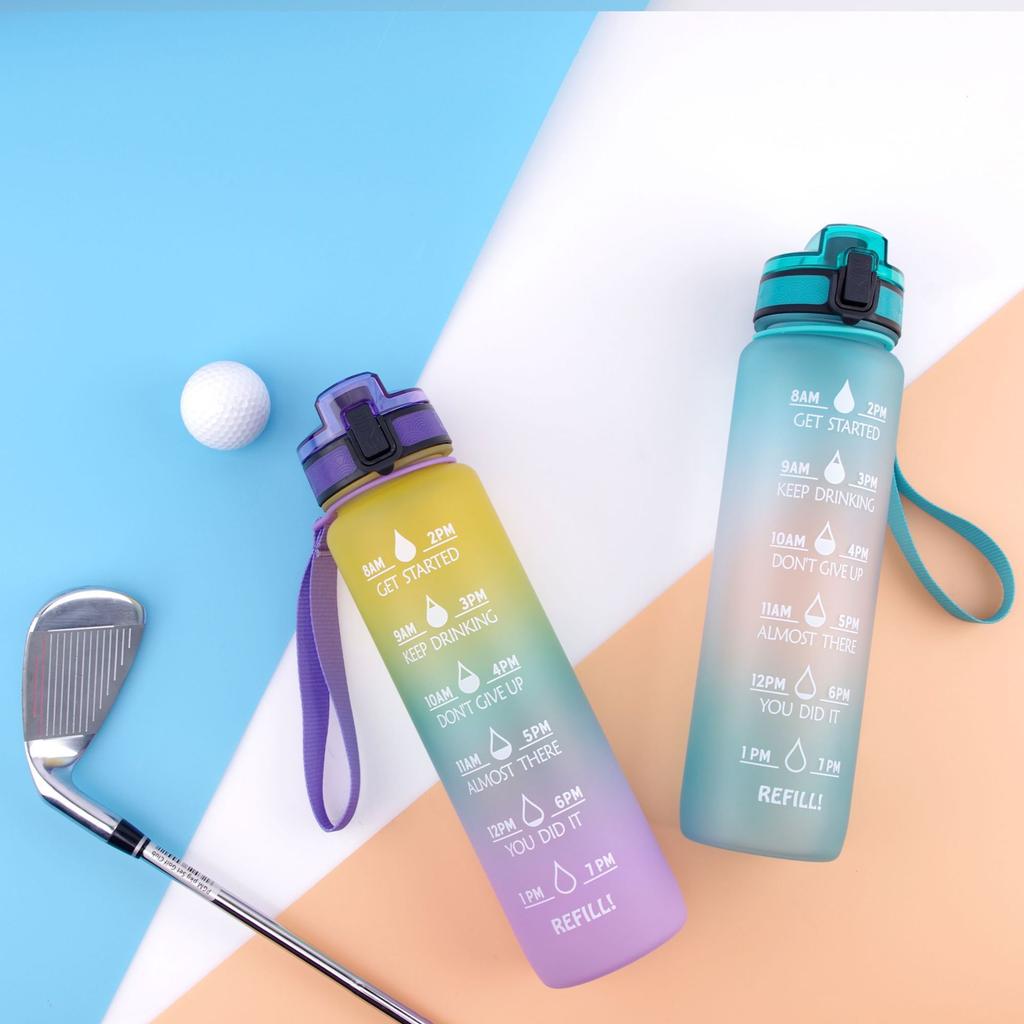 Sports Water Cup Large Capacity Men's and Women's Students' School Special High Temperature Resistant Summer Portable Plastic Water Cup