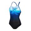 Womens/Ladies X Back One Piece Swimsuit