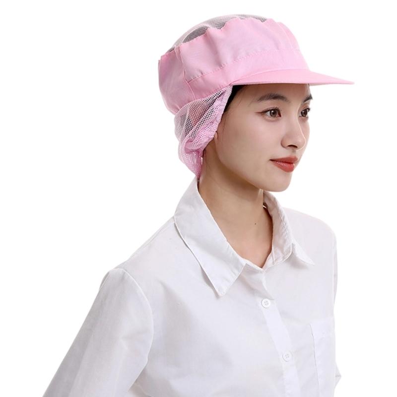 Stylish Kitchen Cap Keep Hair Neat Adjustable Elastic Chefs Hat Working Cap