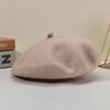 Beret Knit Wool Autumn Winter Vintage Womens Casual Outing Comfortable Warm