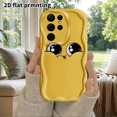 Phone Case: 2D Flat Samsung Galaxy A34 A35 M05 M06 S20 S22 S21 FE Plus 5G Protective Case, Couple Style, Playful Tongue Out, Christmas and Halloween G