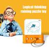 1/2/3 Sets Logic Castle Educational Cards Logical Thinking Training Fine Motor Skills Problem Solving Flashcards Brain Teaser Toy for Kids Ages 3-6
