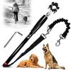Nylon Fabric Eco-Friendly Safety Hands-Free Retractable Bungee Dog Lead Leash with Ribbons for Pet Dogs Outdoor Exercise