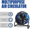XPOWER FC-300 Atemberaubende Luftzirkulation Axialventilator Luftzirkulation