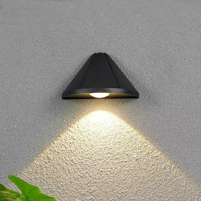 Applique murale LED AC85-265V 6W avec numéro de maison, blanc et noir, style minimaliste moderne, éclairage d'intérieur et d'extérieur, spots pour plaque de porte