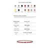 New arrival calfskin belt women's silm pattern thin belt