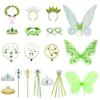Tiana & Tinkerbell Green Cosplay Jewelry Set