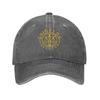 griselda  Travel Trips Baseball cap Comfortable For Long Wear Mountaineering Denim Street Hat