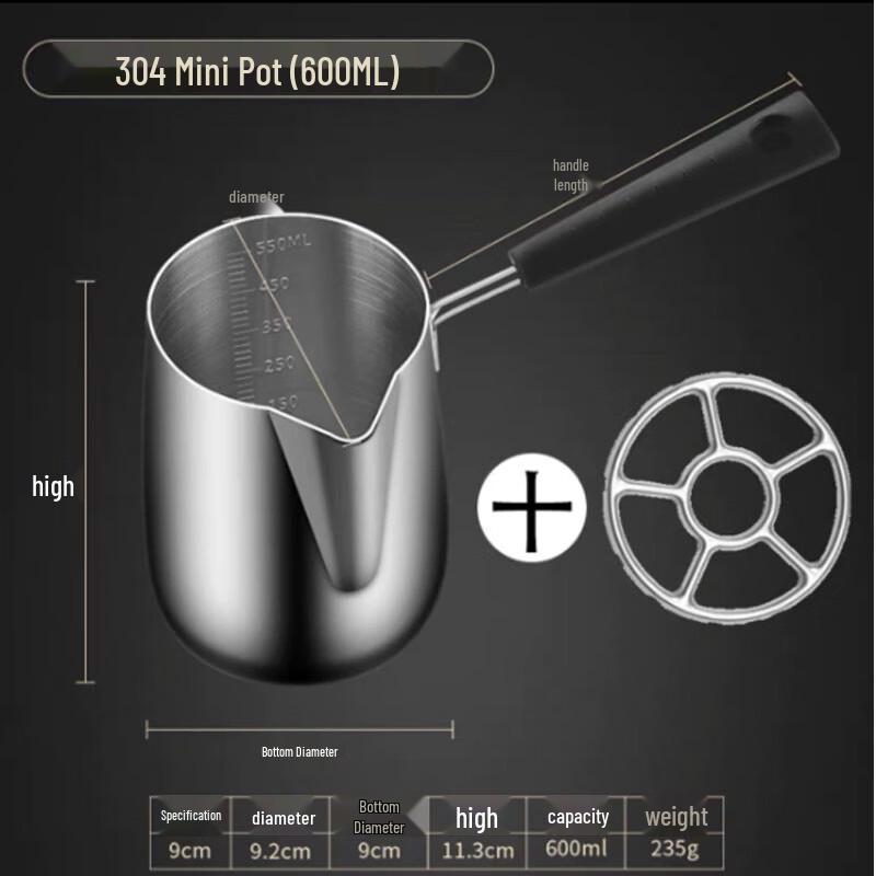 Stainless Steel Multi-Purpose Mini Pot
