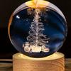 Crystal Ball USB Night Light Romantic Desktop Ornaments Unique Anniversary Gift