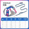 Lightweight Dog Harness With Reflective Stripes Waterproof Quick-Dry Nylon Adjustable Pocket GPS Tracker Outdoor Walking