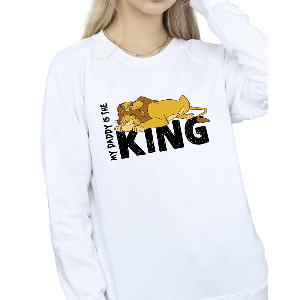 Disney Womens/Ladies The Lion King Daddy Is King Sweatshirt