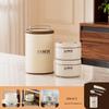 ZISIZ Large Ceramic-Lined Sealed Bento Box Set