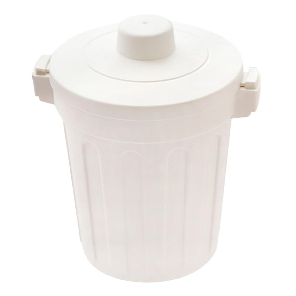 Desk Trash Can with Lid Lovely Storage Tiny Countertop Waste Basket for Tabletop Bedroom
