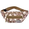Camouflage Outdoor Mountaineering Fanny Bag Versatile Fashion Trend Shoulder Fanny Bag Running Sports Cycling Messenger Bag Bag