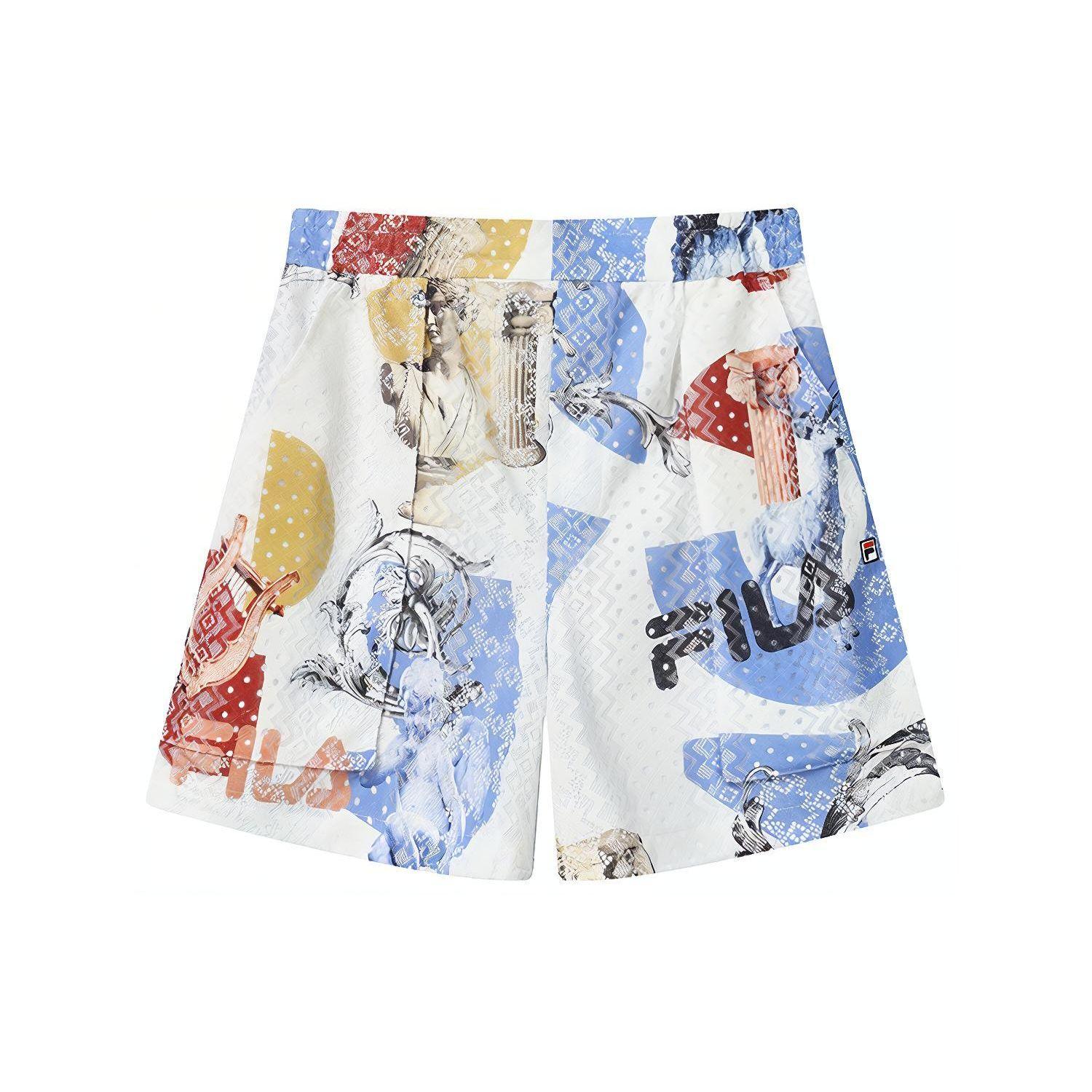 

FILA All Over Logo Casual Shorts Women shorts F11W238606F-ZA S