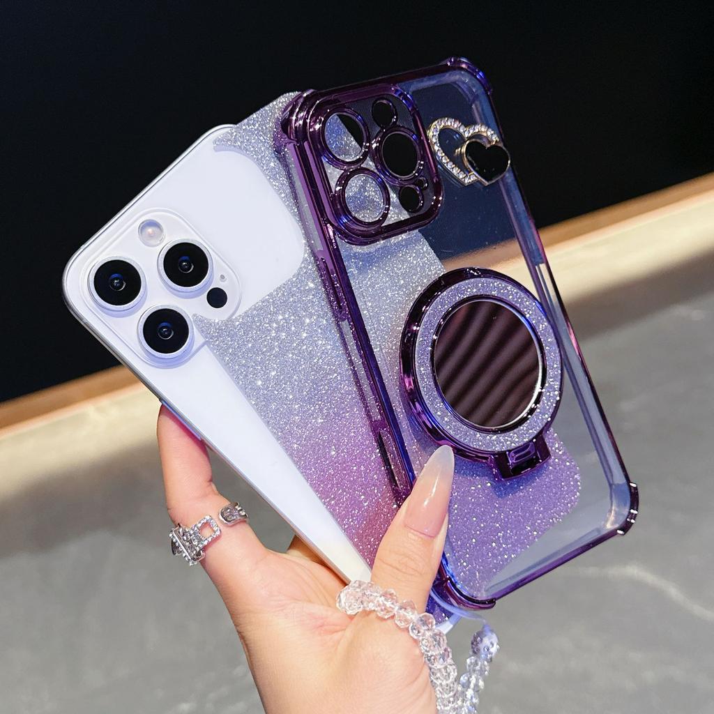 Luxury Magnetic Plating Clear Case For XiaoMi RedMi Note 14 Pro Plus 14S 13 12 11 10 9 9S 4G 5G Shockproof Silicone Cover