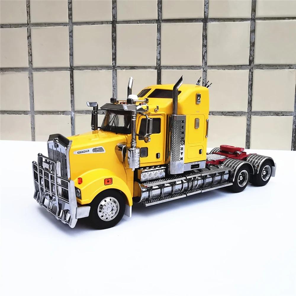 Die cast 1:32 alloy Kenworth T909 simulated truck front model static decorative ornaments holiday gift fan collection souvenirs