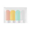 4Pcs/Set Refillable Bottle 60Ml Soft Lotion Container Squeeze Tube Empty Bottle Portable Travel Shampoo Squeeze Tube