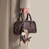 Fashion versatile niche popular retro style bowling bag portable shoulder crossbody trendy women's bag