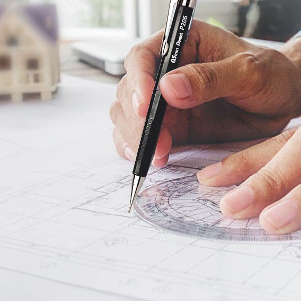 Kitera P205 Sharp Black Pentel (Übersee) P205-AKS