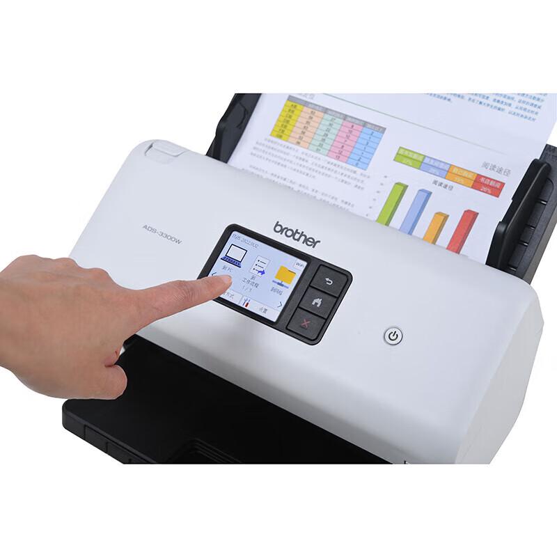 Brother ADS-3300W Duplex A4 High-Speed Document Scanner