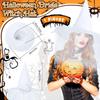 White Witch Hat For Halloween Wide Brim Party Top Hat Women Gothic Witch Hat Cosplay Costume Night Club Female Headdress