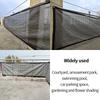 Tela de Sombra Anti UV Vela de Sombra de HDPE Valla de Privacidad para Balcones y Edificios Refugio Cenador Pantalla de Sombra para Patio Cubierta de Piscina