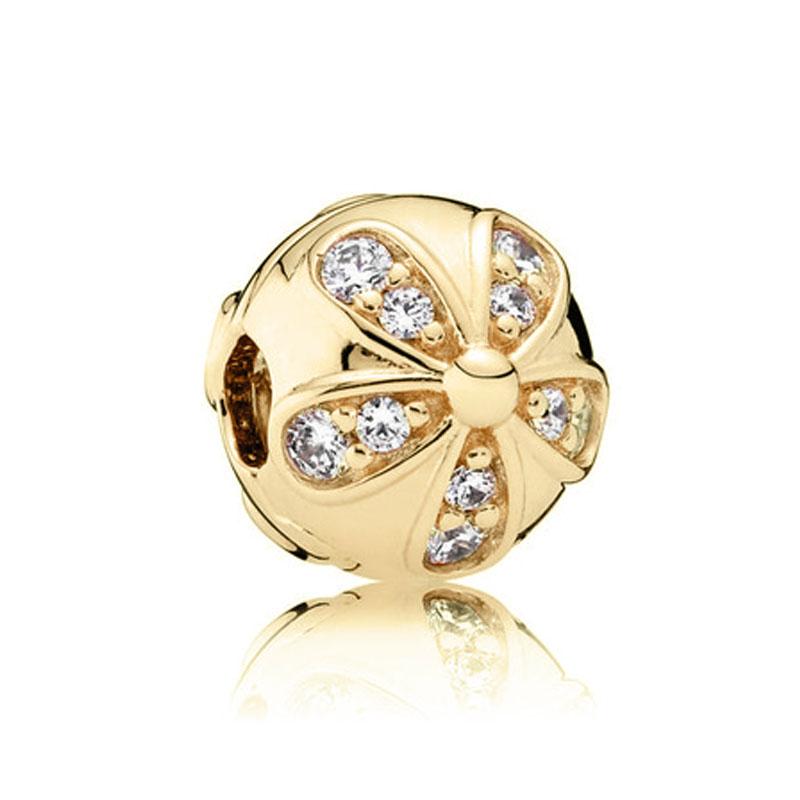 Sell Copper Plated Gold Color Series Charm Infinite Love Leopard Print Heart Fit Original Bracelet Women Jewelry Gift