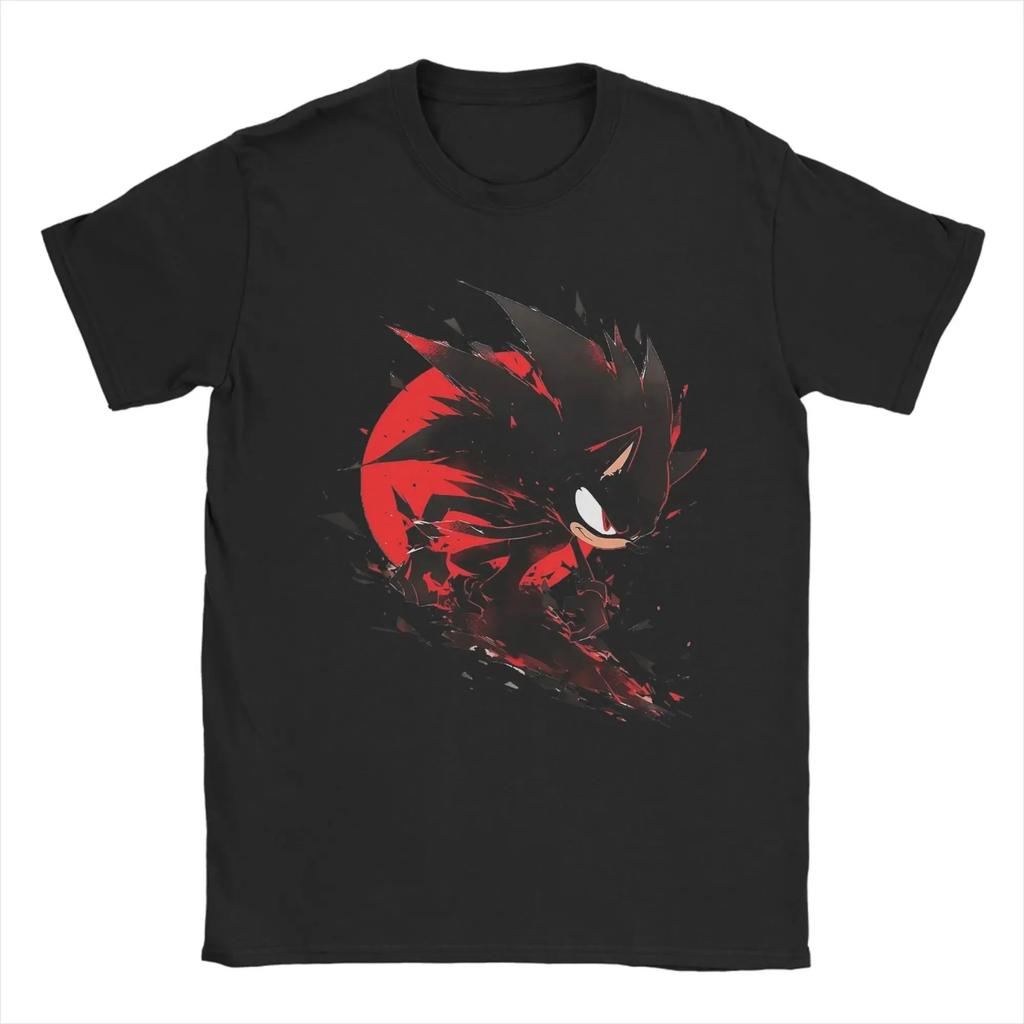 Sonic The Hedgehog T Shirt Suitable for All Seasons Oversized Unisex Personality Clothes Hot Product Breathable High Quality Tee