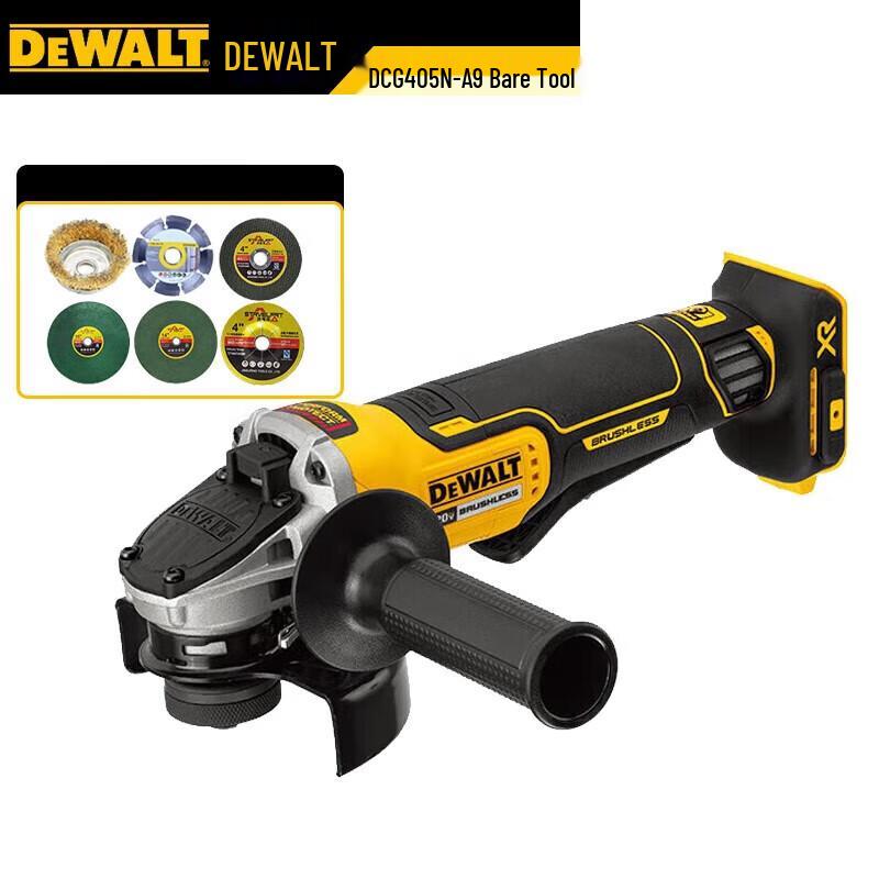 

DeWalt 20V Cordless Brushless 100mm Angle Grinder CN plug (adapter included)