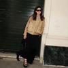 Sequin Women Coat Street Long Sleeve Stand Collar Female Jacket Autumn Loose Single Breasted Lady Outwear