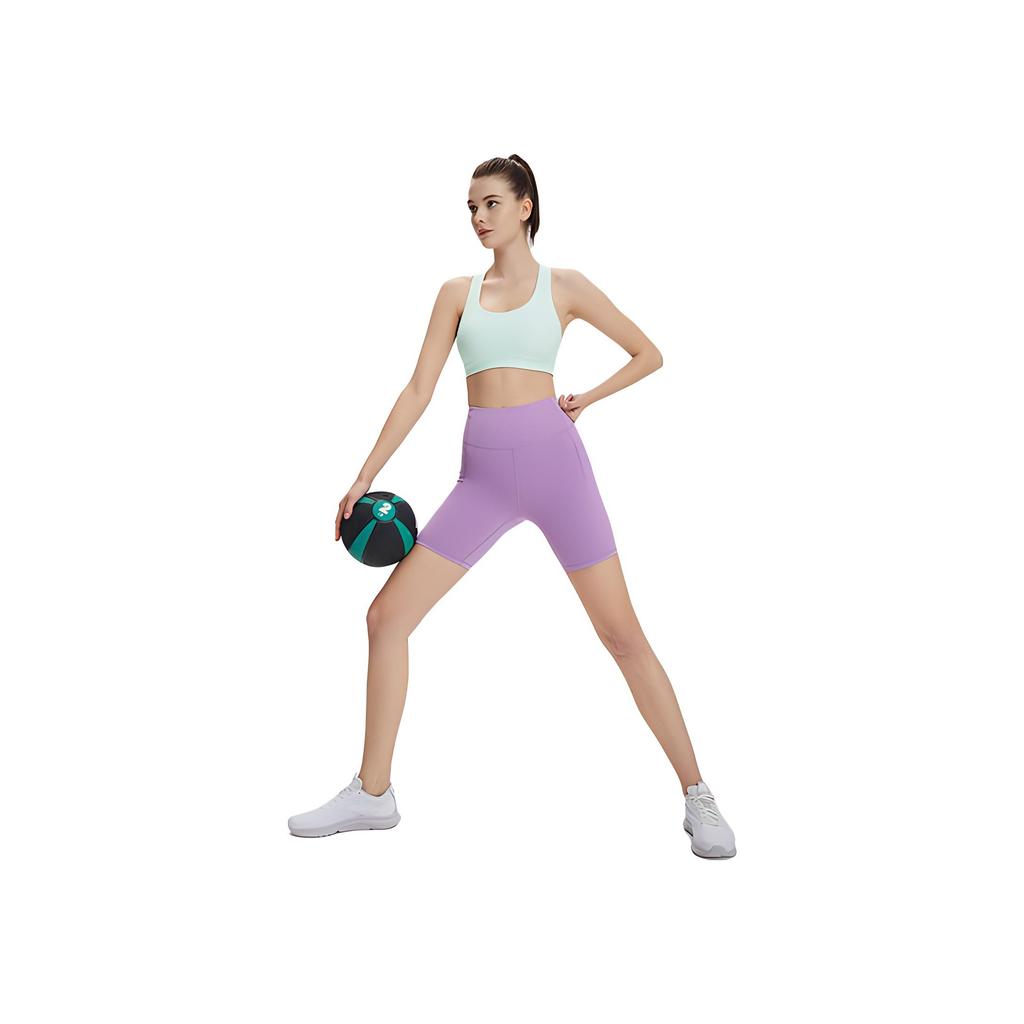 Saucony Full Coverage Tank Top Solid Color Moisture-Wicking Sports Bra Women Sports Bra Clear-Green SC1239088-5