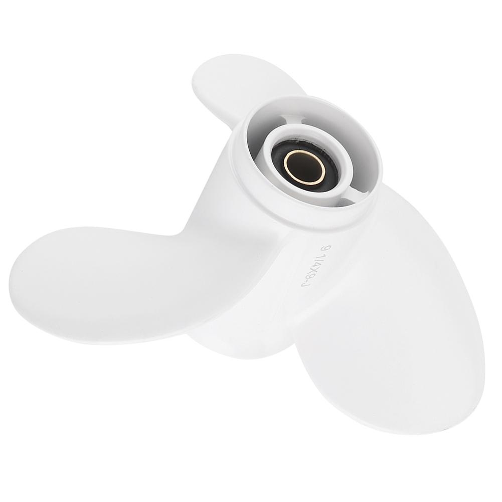 Marine Engines Outboard Propeller 8 Spline Tooth 63V4594510EL Fit for Yamaha 9.9‑15HP