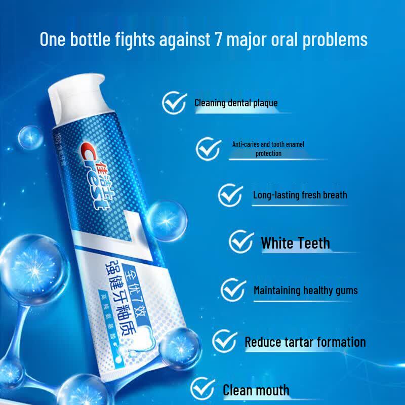 Crest All-in-One 7-Effect Enamel Strengthening Toothpaste