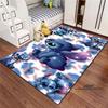 Tappeto Lilo & Stitch con Stampa Cartone Animato – Tappetino per Camera da Letto e Soggiorno / Tappeto Decorativo per Casa Antiscivolo di Grandi Dimensioni