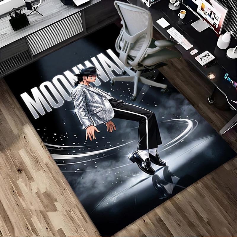 Moonwalk Legend Living Room Non-Slip Area Rug Soft Carpet for Bedroom Game Playroom Sofa Office Home Decor Doormat Christmas Gift C9211927