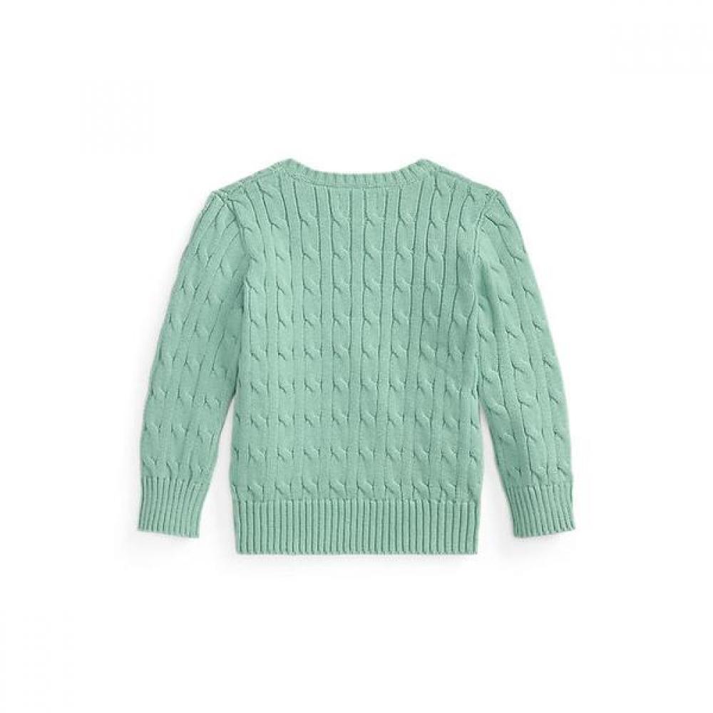Polo Ralph Lauren Boys Cable Knit Cotton Sweater 2 7 Years Cwposweb6820716330