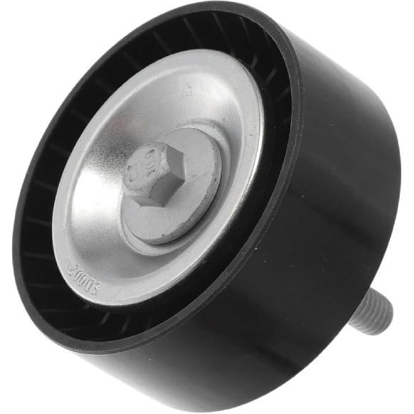 Drive Belt Idler Pulley for Jeep Wrangler 2019-2021 Serpentine Tensioner Pulley Idler with Bolt Washer No.68382306AA Steel Silver Tone 1 Pcs