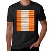 Book Spine Graphic Shirt Graphic Tshirt New Edition Boys Animal Print Anime Clothes Tees Fitted T Shirts for Men
