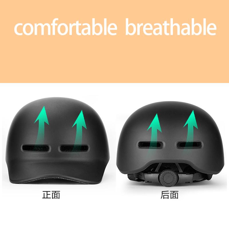 Ebike Helmet New Baseball Cap Adults Mountain Road Cycling Helmets Motorcycle Skateboarding Bike Electric Scooter Helmet 58-61cm