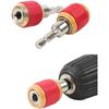 14 Inch Keyless Drill Bit Chuck Adapter Converter with Hex Shank Featuring Non Slip Grip for Precision and Ease of Use