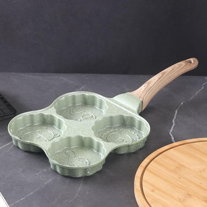 Non-stick Animal Pattern Breakfast Frying Pan & Egg Mold for Pancakes and Waffles Breakfast Pan