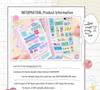 Xin Mo M5 Japanese Die-cut Sticker Book: Versatile Tearable Journal for DIY Collage and Gumi Crafts