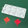 Maple Leaf Shape Silicone Molds Baking Tool Mousses Cake Decorating Molds for Making Chocolate Candy Candle Soap