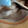 Celine Macadam Handbag Brown Women Mini Boston Used