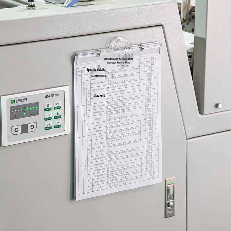 Magnetischer transparenter Dokument- und Belegklemmer für Bürobedarf