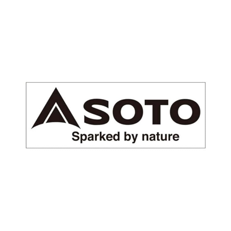 

SOTO logo seal sticker SOTO cutting sticker M (17×5.6cm) black ST-SMBK