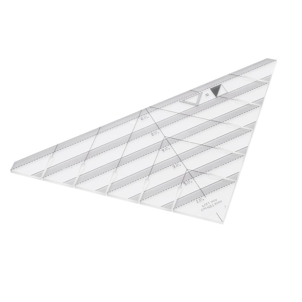 Transparent Triangle Template Acrylic Sewing Template New Patchwork Ruler  DIY Fabric Crafts